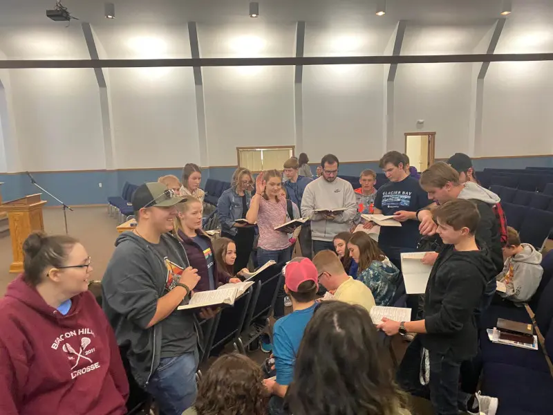 Christians having fun!